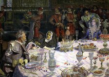 Dinner at the home of the Dukes' (part 2, chapter 21) episode of Don Quixote, Miguel de Cervantes…