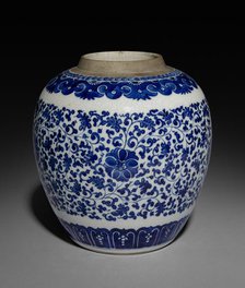 Ginger Jar, 1736-1795. Creator: Unknown.