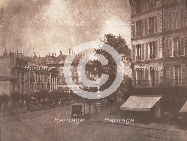 The Boulevards at Paris, May-June 1843. Creator: William Henry Fox Talbot.