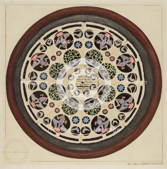 Valentine, c. 1937. Creator: Ernest A Towers Jr.