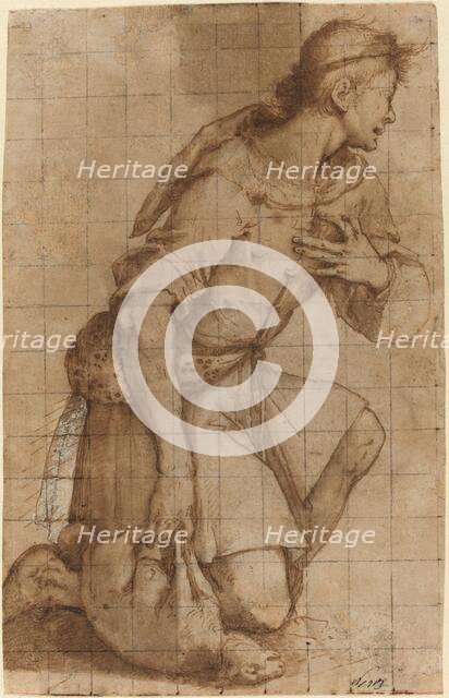 Kneeling Shepherd. Creator: Jacopo Ligozzi.