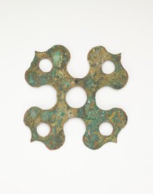 Ornament in the form of a persimmon receptacle, Han dynasty, 206 BCE-220 CE. Creator: Unknown.