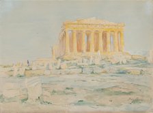 The Parthenon, West Facade, n.d. Creator: Henry Bacon.