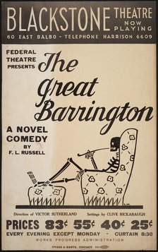 The Great Barrington, Chicago, [193-]. Creator: Unknown.