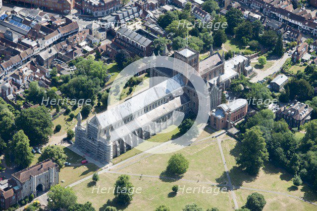 St Albans Abbey, Hertfordshire, 2015. Artist: Damian Grady.