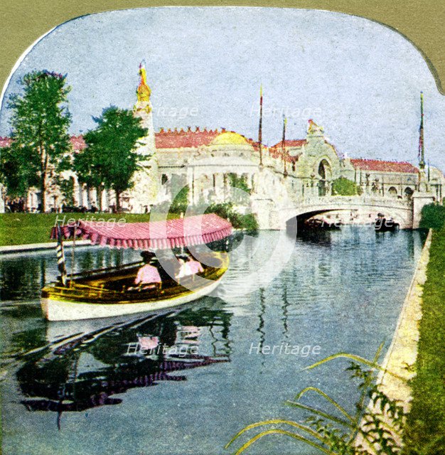 The West Lagoon from the World Fair, St Louis, Missouri, 1904. Artist: Unknown