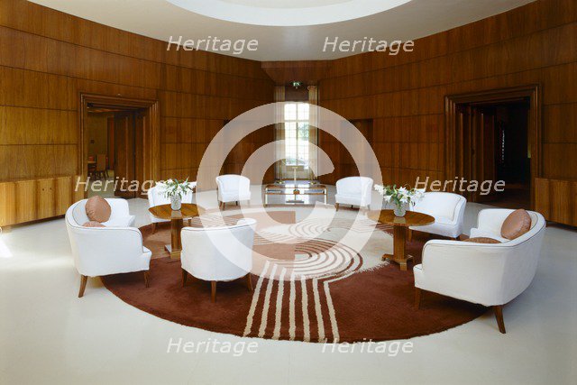 Entrance hall, Eltham Palace, Greenwich, London, c2000s(?). Artist: Unknown.