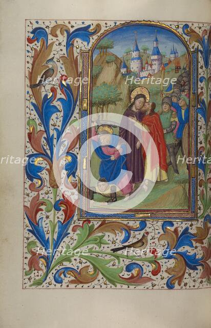 The Betrayal of Christ; Book of Hours, about 1450-1455. Creator: Master of the Lee Hours.