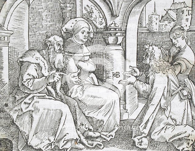 The Fourth Commandment, 1516. Creator: Hans Baldung.