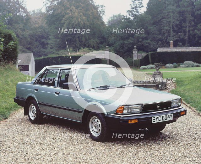 1983 Honda Accord saloon. Creator: Unknown.