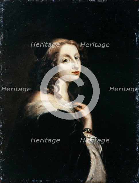 Portrait of Queen Christina of Sweden (1626-1689), c. 1650. Artist: Beck, David (1621-1656)