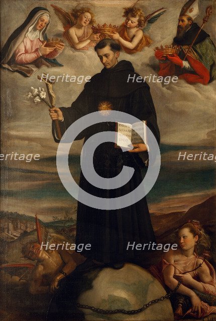 Saint Nicholas of Tolentino, 1588.