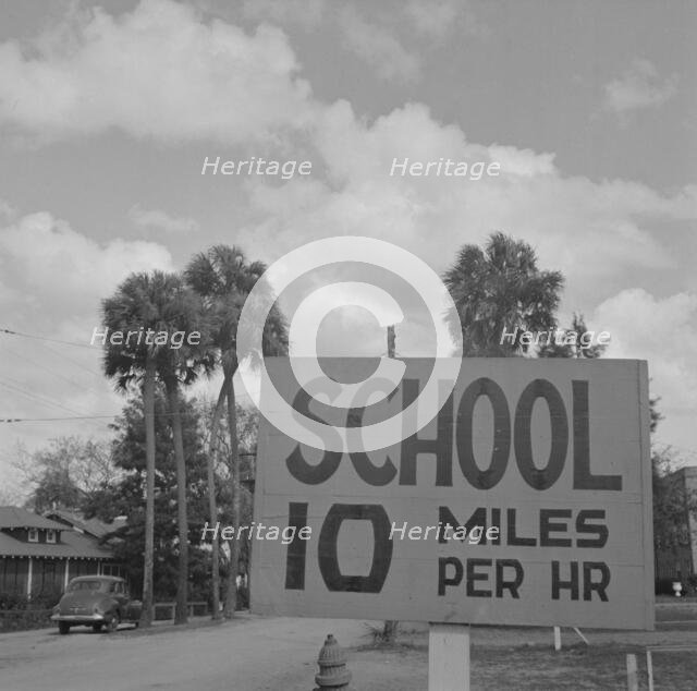 Bethune-Cookman College, Daytona Beach, Florida, 1943. Creator: Gordon Parks.
