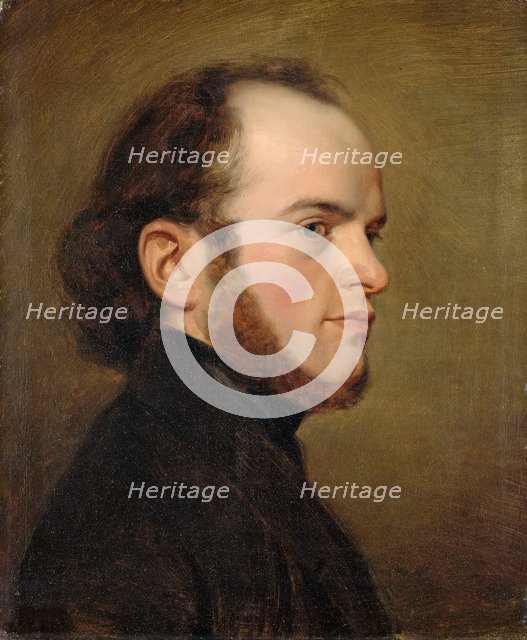 Portrait of Adolph von Menzel (1815-1905), ca 1839. Creator: Meyerheim, Friedrich Eduard (1808-1879).