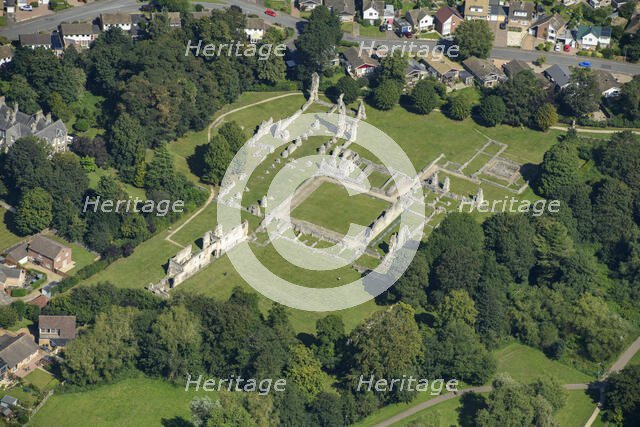 St Mary's Priory, a ruined Cluniac priory, Thetford, Norfolk, 2023. Creator: Damian Grady.