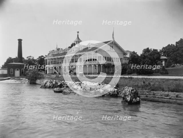 Wehrle's Dancing Pavilion, Put-In-Bay, between 1880 and 1899. Creator: Unknown.