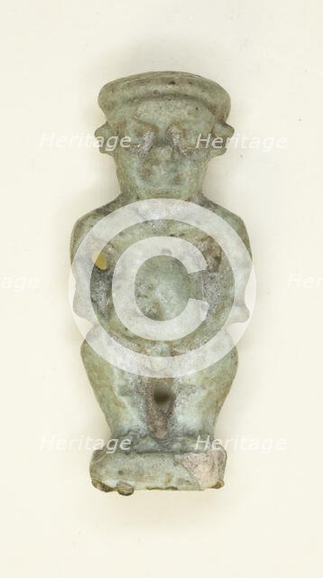 Amulet of Pataikos, Egypt, Late Period, Dynasty 26-31 (664-332 BCE). Creator: Unknown.