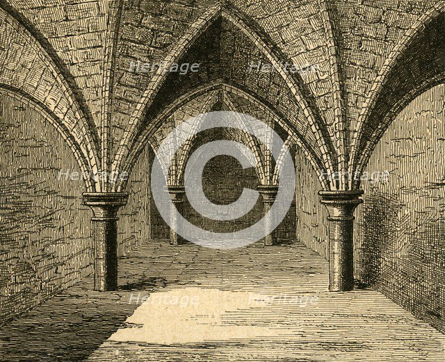 'The Crypt of Gerard's Hall', 1897. Creator: Unknown.