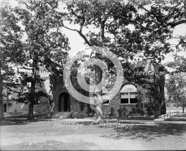 Mess Hall, M[ichigan] M[ilitary] A[cademy] , Orchard Lake, Michigan, The, between 1900 and 1906. Creator: Unknown.