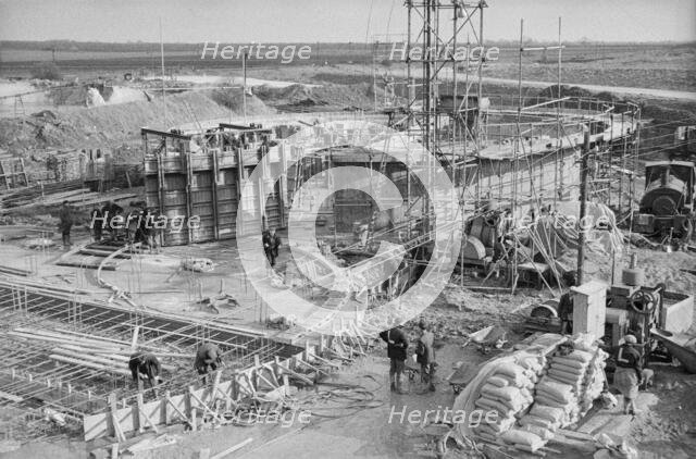 Bardney Sugar Factory, Bardney, West Lindsey, Lincolnshire, circa 1956. Creator: John Laing plc.