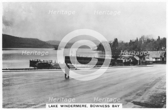 Bowness Bay, Lake Windermere, 1926. Artist: Unknown