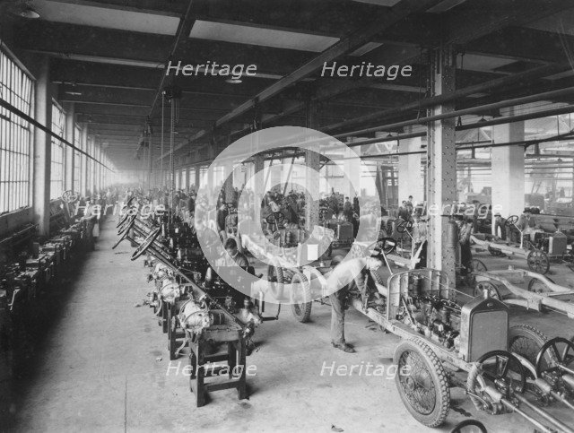 Wolseley factory, Birmingham, c1921. Artist: Unknown
