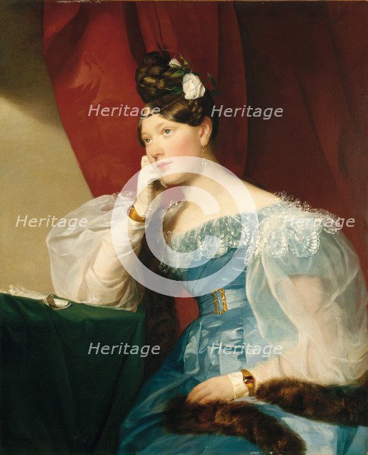 Portrait of Julie von Woyna, née Freiin von Krieg-Hochfelden, later Benedek (1811-1895), 1832.