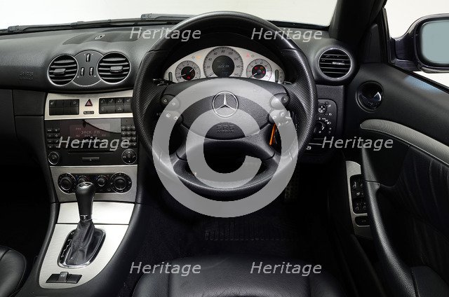 2009 Mercedes Benz CLK Cabriolet  Artist: Unknown.