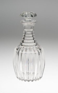 Claret Decanter, Sussex, Early 19th century. Creator: Unknown.