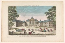 View of the front of the Huis ten Bosch Palace in The Hague, 1700-1799. Creator: Unknown.