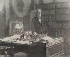 Francisco Zayas, Minister of Public Instruction of the government of Cuba, 1898. Creator: Unknown.