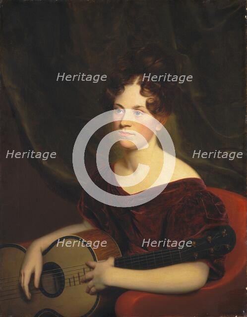 Cora Livingston, c. 1833. Creator: Charles Cromwell Ingham.