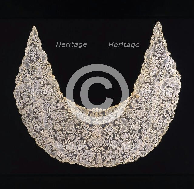 Collar, Flanders, 1725/75. Creator: Unknown.