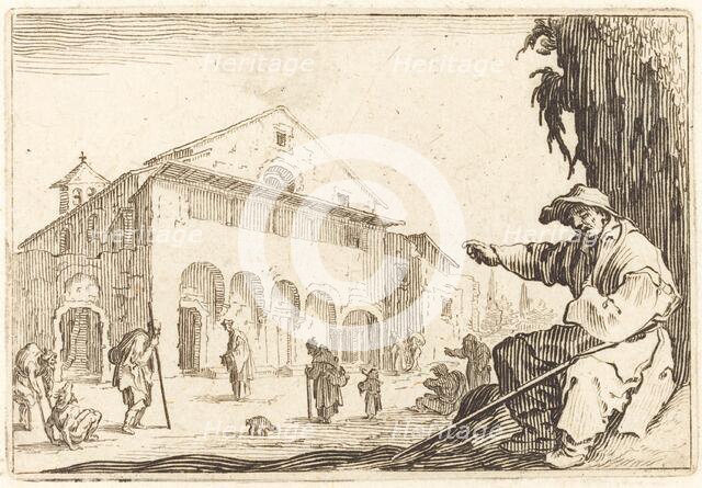 Almshouse, c. 1622. Creator: Jacques Callot.