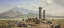 The Lydian Plain near Sardis, Asia Minor (Turkey), 1878. Creator: Harald Jerichau.