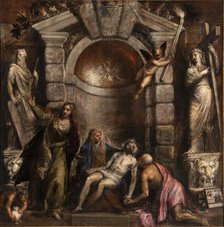 Pietà, 1575-1576. Creator: Titian (1488-1576).