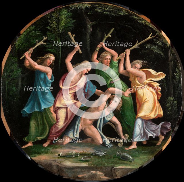 Death of Orpheus. Creator: Romano, Giulio (1499-1546).