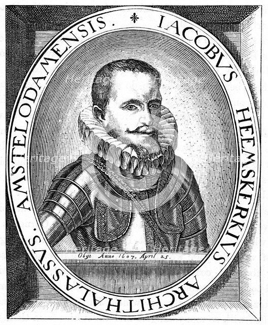 Jacob van Heemskerk, Dutch naval officer and explorer, c1595. Artist: Unknown