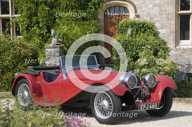 1937 SS 100 Artist: Unknown.