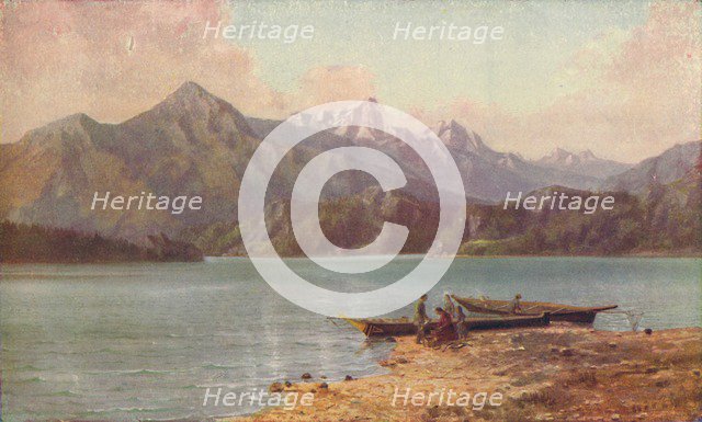 'The Cascade Mountains', 1916. Artist: Martin Mower.