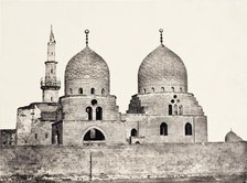 Le Kaire: Tomb of the Sultan El-Ghoury [Cairo], 1849. Creator: Maxime du Camp.