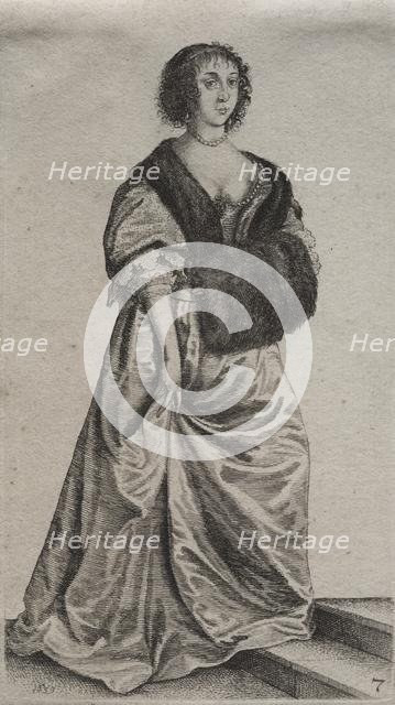 The Several Habits of English Women, from the Nobility to the Country Women…, 1639. Creator: Wenceslaus Hollar (Bohemian, 1607-1677).