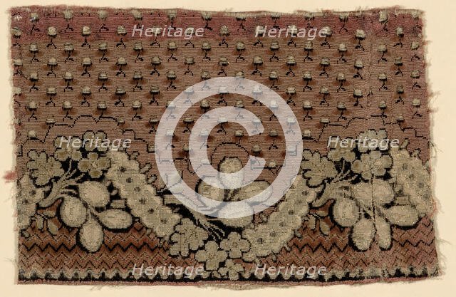 Fragment, France, 1750/75. Creator: Unknown.