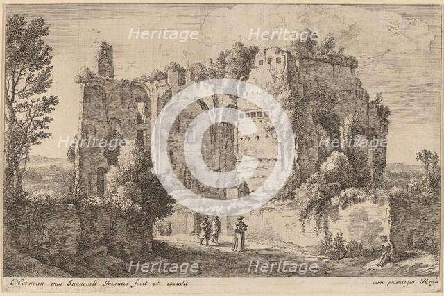 Landscape with the Cardinal. Creator: Herman van Swanevelt.