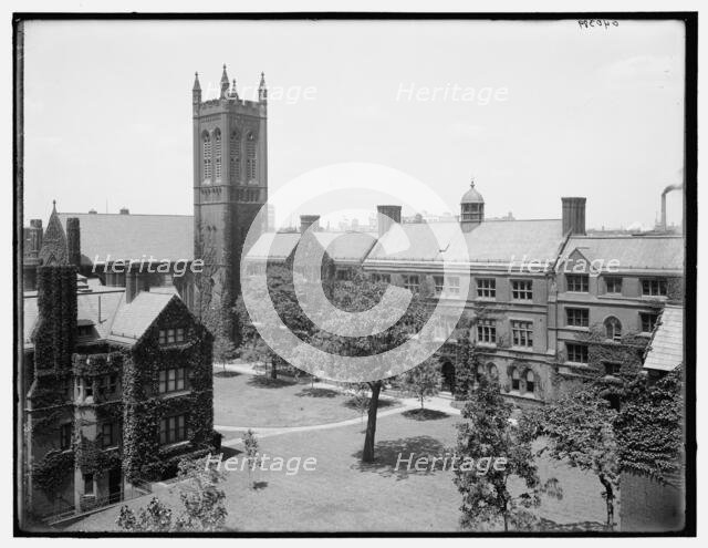 General Theological Seminary, Chelsea, New York, N.Y., between 1900 and 1915. Creator: Unknown.