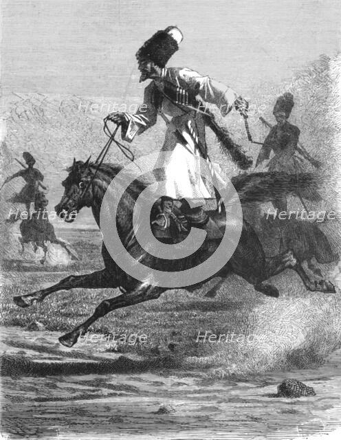 ''Djighitoffka Cossacks; The Caucasus', 1875. Creator: Unknown.