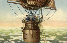 Andrée's Arctic balloon expedition, 1897, (1932).  Creator: Unknown.