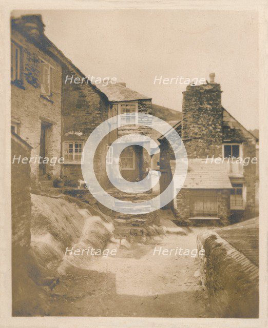 'Old Smuggler's House - Polperro', 1927. Artist: Unknown.