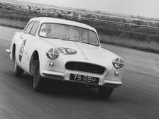 Warwick GT, S.Hill at Silverstone 1961. Creator: Unknown.
