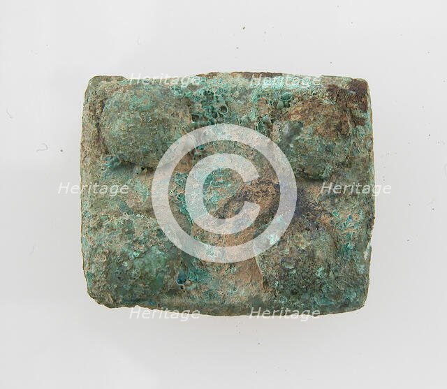 Square Plaque, Frankish, 500-700. Creator: Unknown.